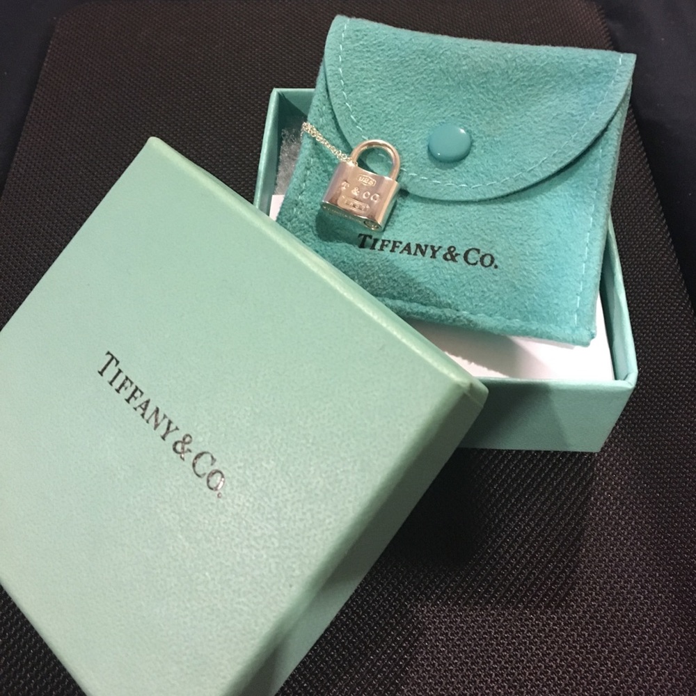 Tiffany & Co. padlock necklace
