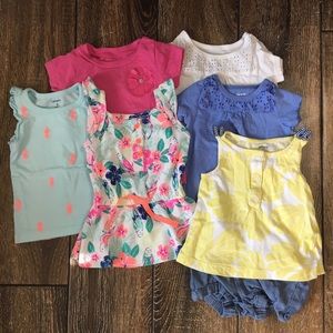 Carters baby girl bundle
