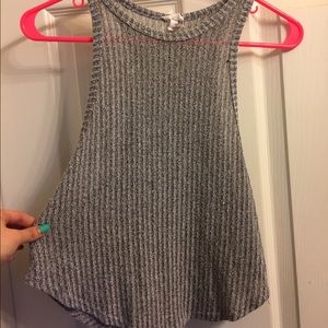 High neck top