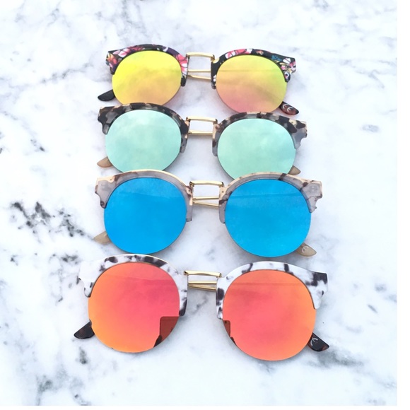 Accessories - Flash Sale- Marble Aviator Sunglasses