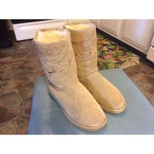 O'Neill suede mid calf boots 9.5