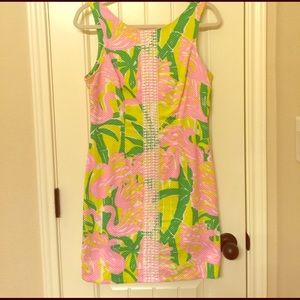 Lilly for Target shift dress in Fan Dance