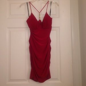 Sexy Red Form Fitting B. Darlin Dress