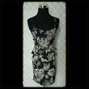 American Eagle Outfitters Floral Peplum Dress