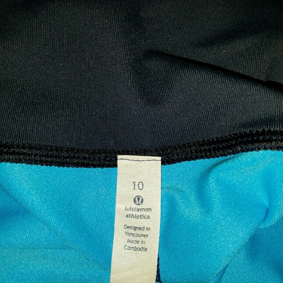 🚫Sold🚫Lululemon Wunder Under III Size 10 Samba - Picture 2 of 4