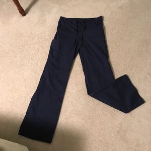 Navy blue scrub pants