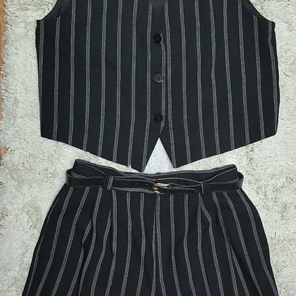FUNDAMENTA THINGS - VTG - VEST & SHORT -(SZ - 10)