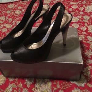 Jessica Simpson Peep-Toe Heels