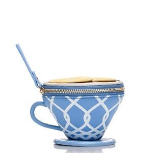 Down the Rabbit Hole Teacup Coin Purse