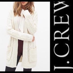 IN SEARCH OF J. Crew Cable Knit Cardigan
