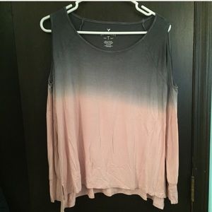 Open shoulder AE top