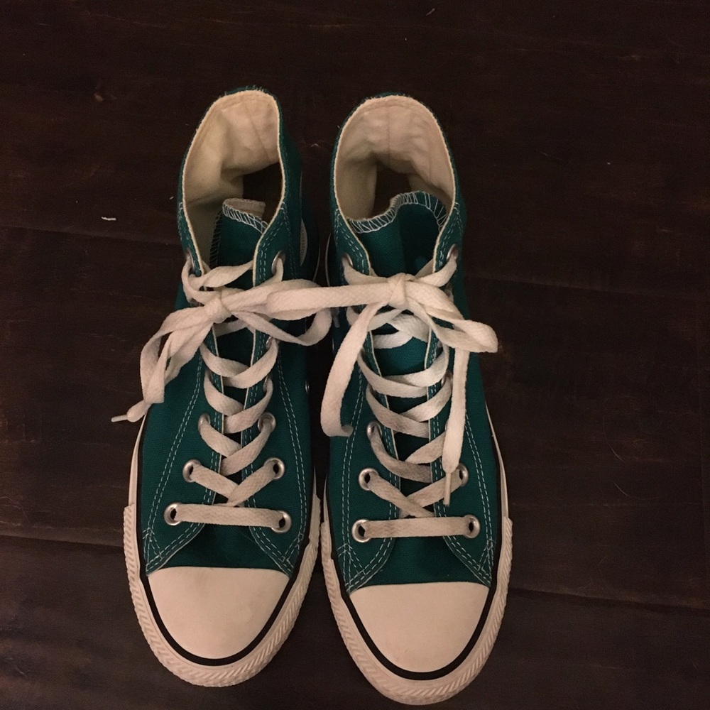 Green Converse Allstar Hightops