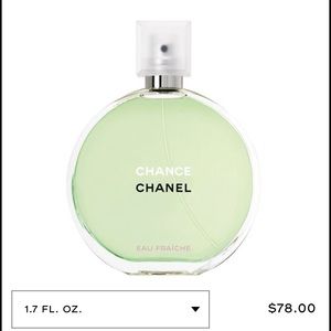 ❌RESERVED UNTIL 2/23 ❌ Chanel Eau Fraiche