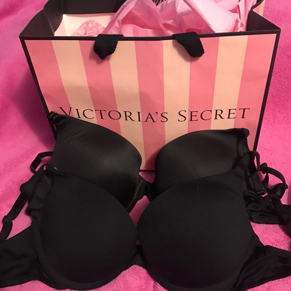 VICTORIA'S SECRET WEAR EVERYWHERE PUSH-UP BRA 32C