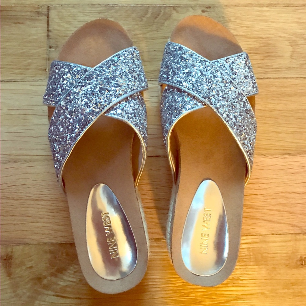 Nine West sandals slippers wedges platforms