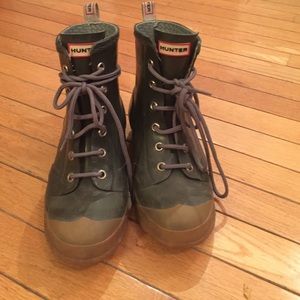 Hunter ankle rain boots