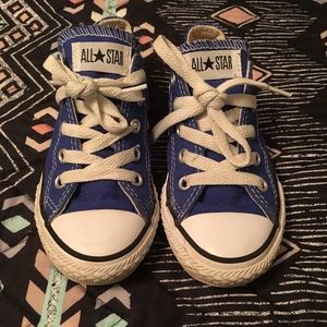 Blue converse boys size 11