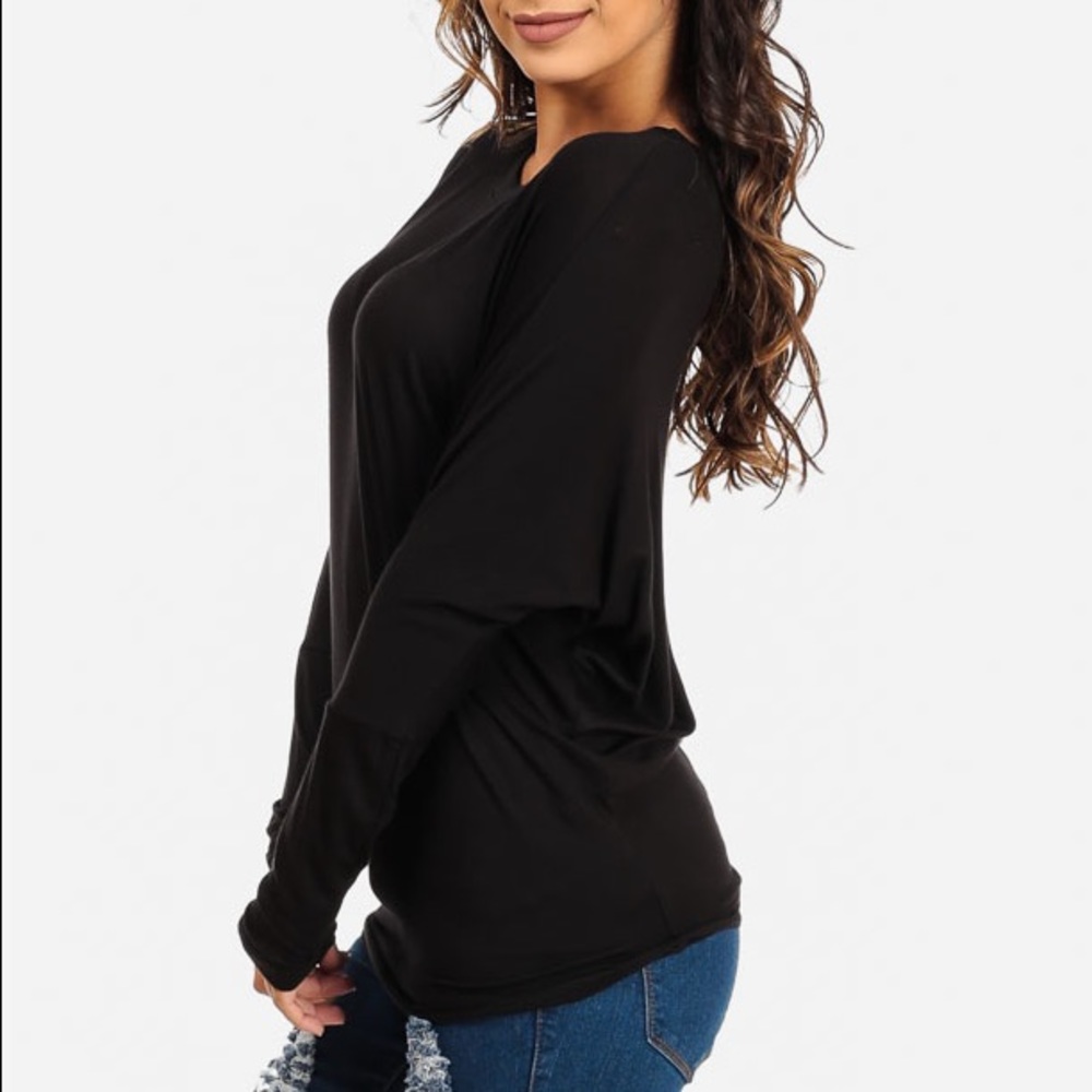 LAST // Softest Black LS Dolman