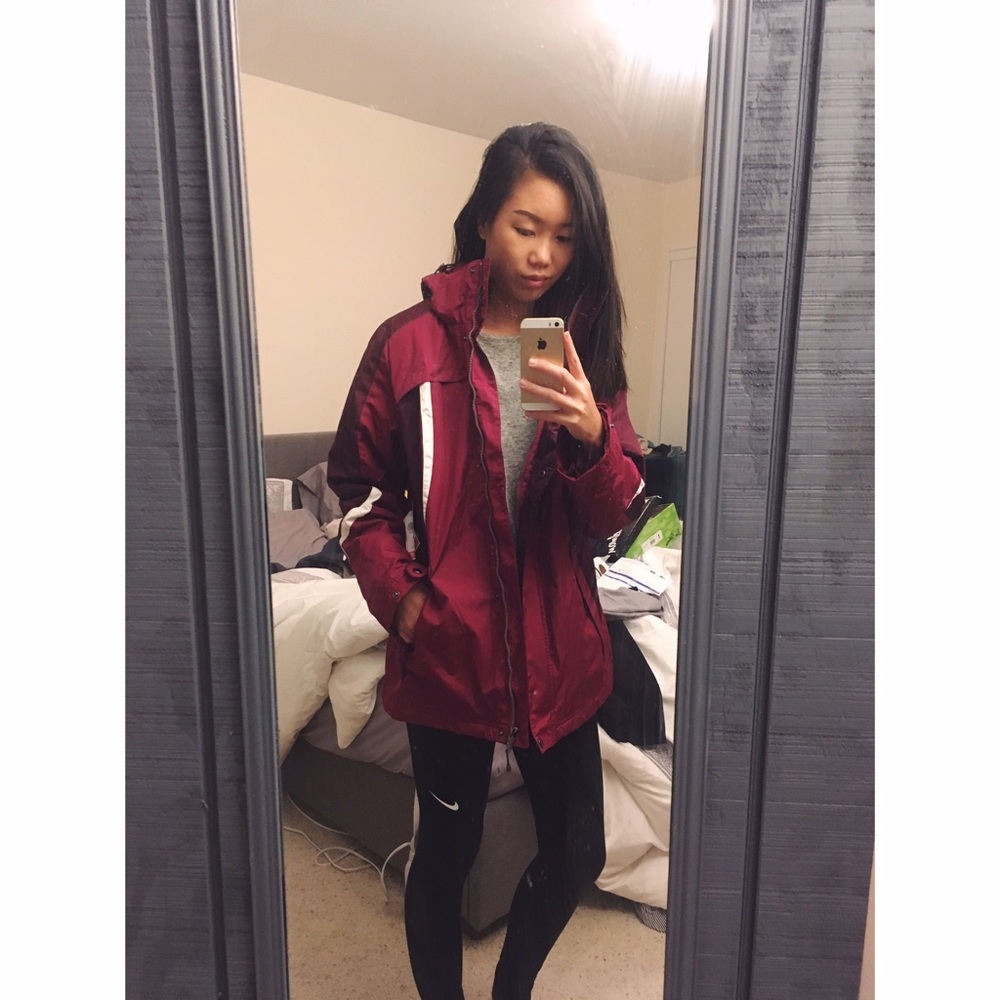 Burgundy/Plum Ski Jacket