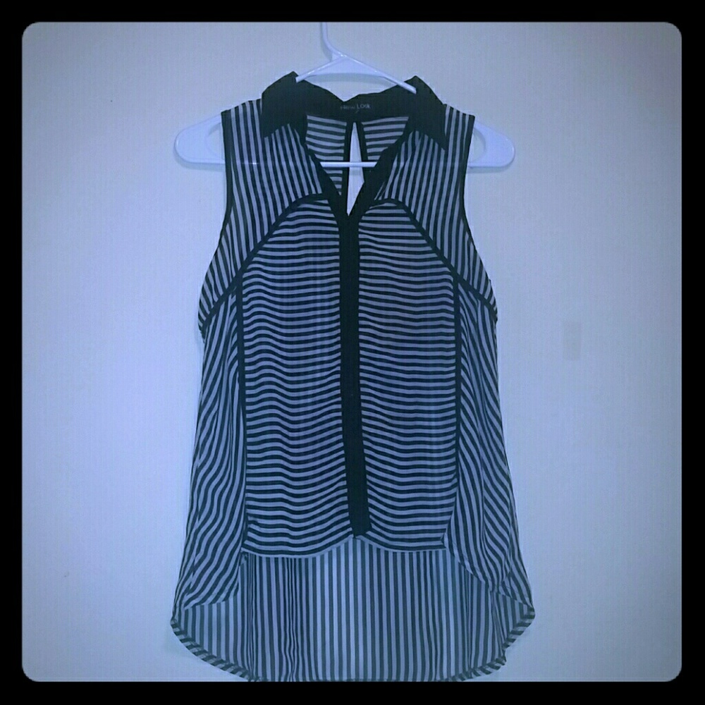 Black & White Button up