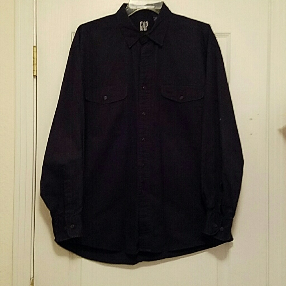 Vintage Gap brushed cotton button-down