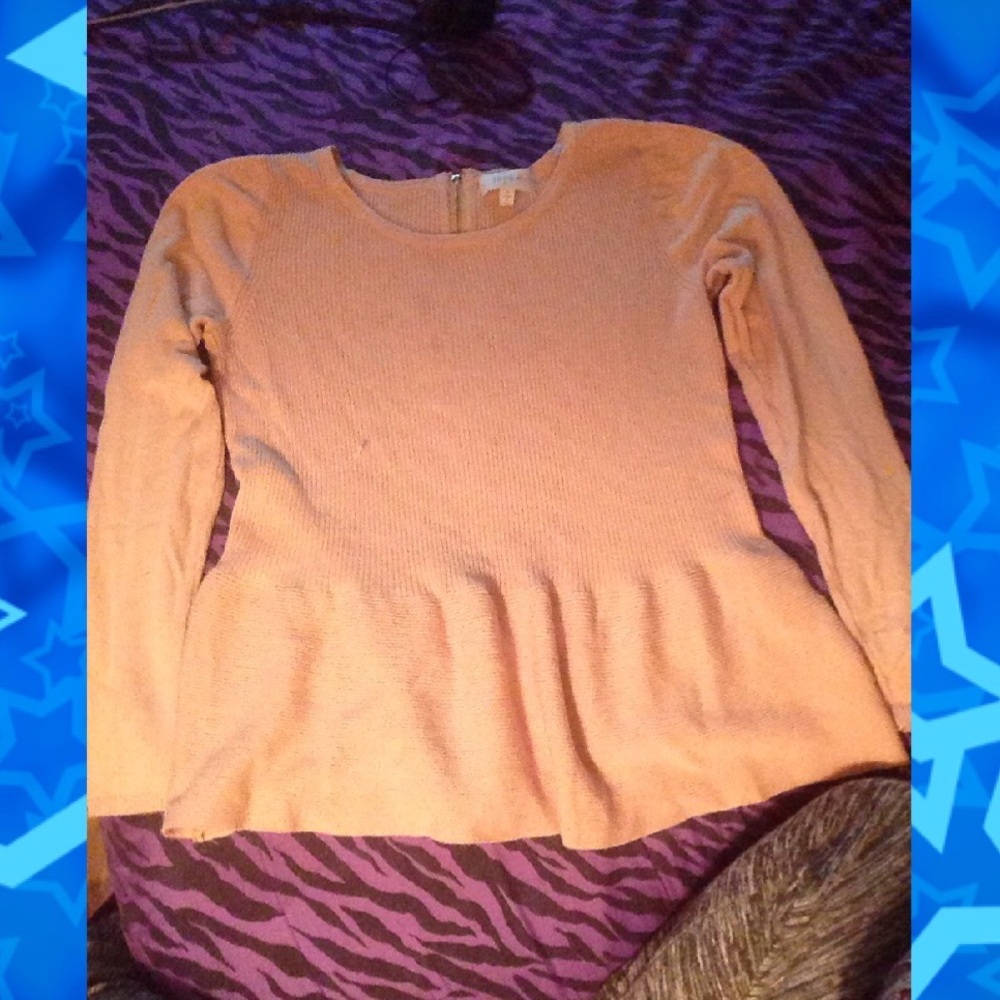 Peplum Long-Sleeve Blouse🌺