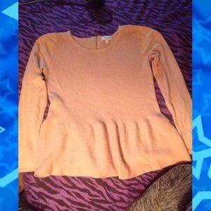 Peplum Long-Sleeve Blouse🌺