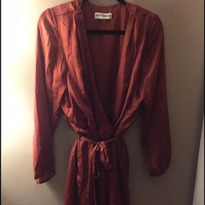 Kittenish Robe Dress