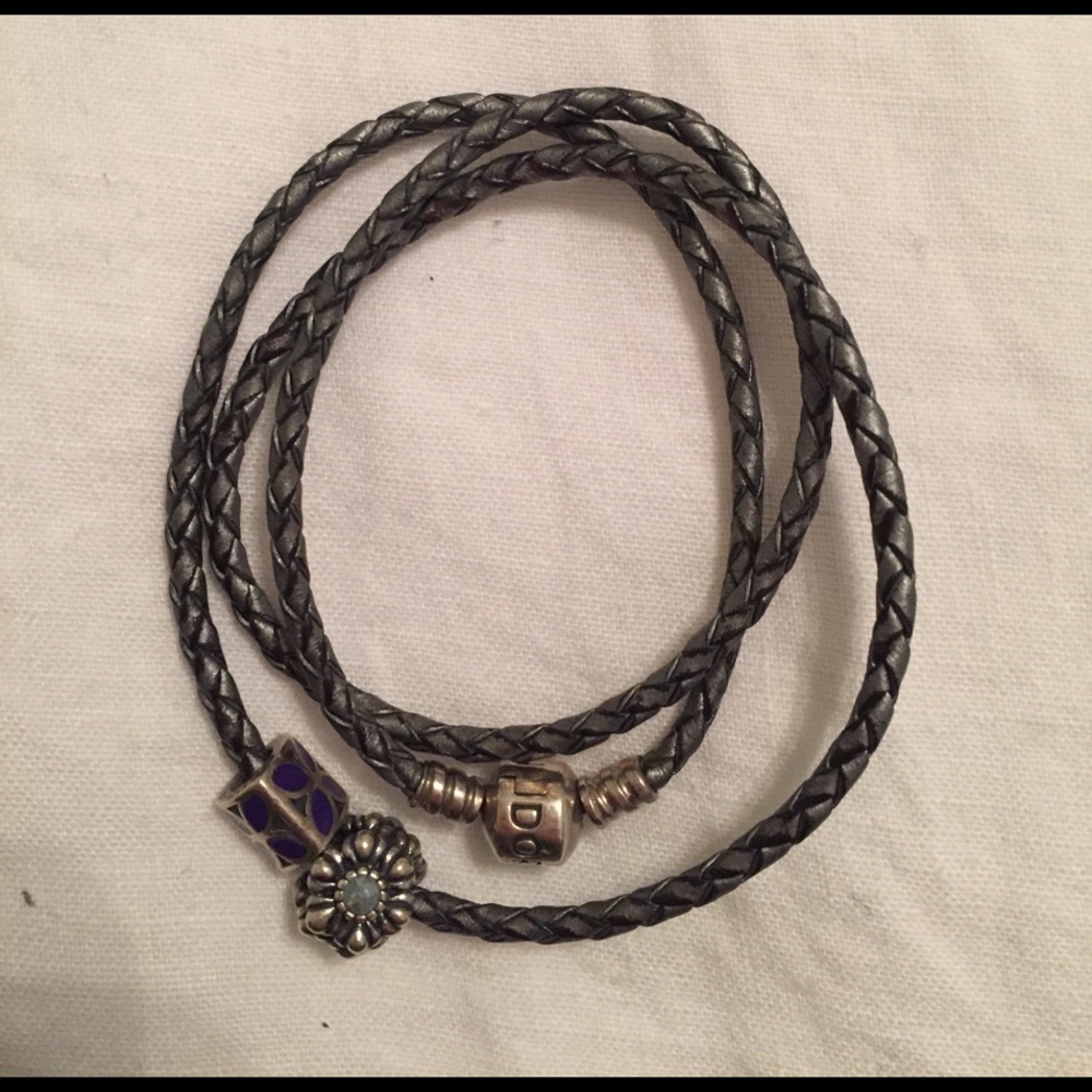 Pandora Charm Bracelet + 2 charms
