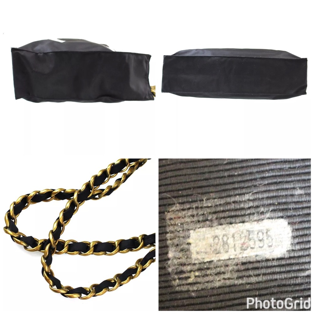 Chanel CC Logo double chain shoulder bag - Picture 4 of 7