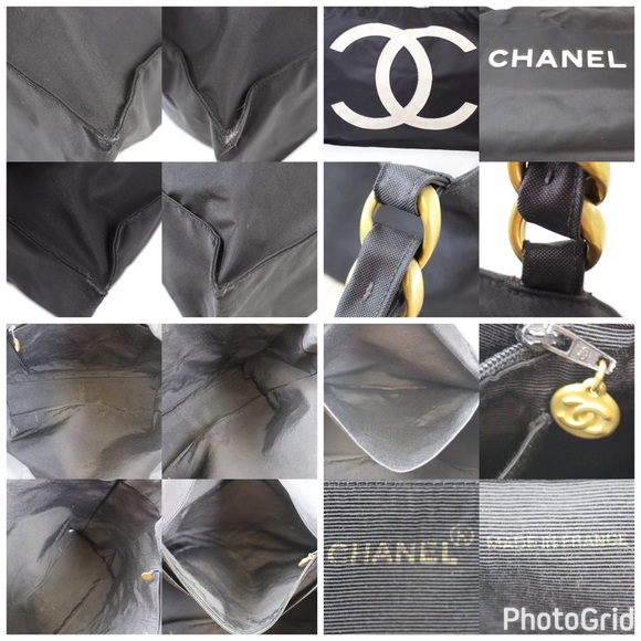 Chanel CC Logo double chain shoulder bag - Picture 3 of 7