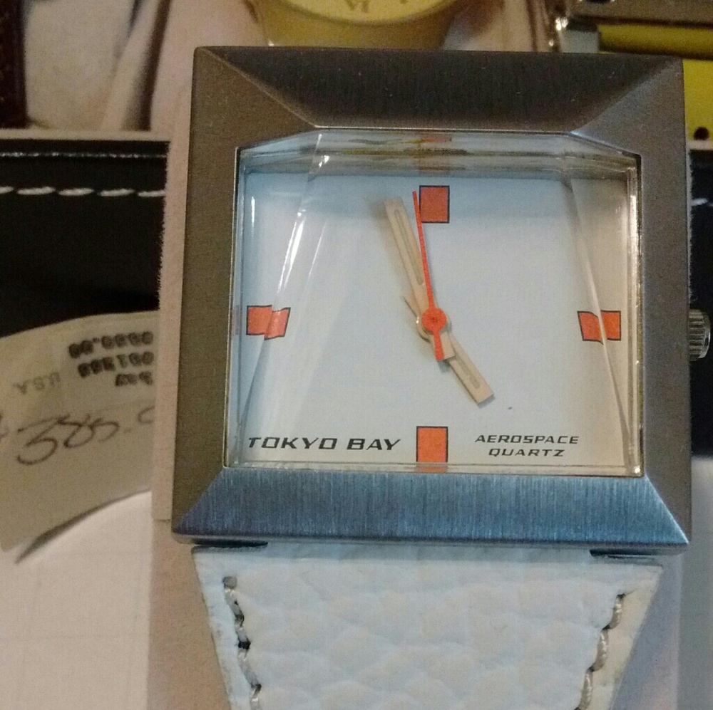50mm square Mens TOKYO BAY Aerospace QUARTZ