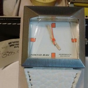 50mm square Mens TOKYO BAY Aerospace QUARTZ