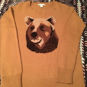 Brown bear sweater L