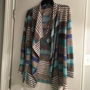 Striped cardigan