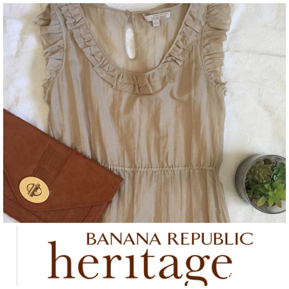 Banana republic tissue blouse