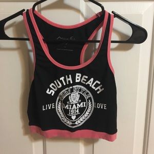 SOUTH BEACH CROP TOP