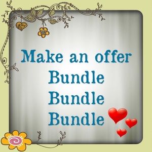Make an offer or Bundle it up!