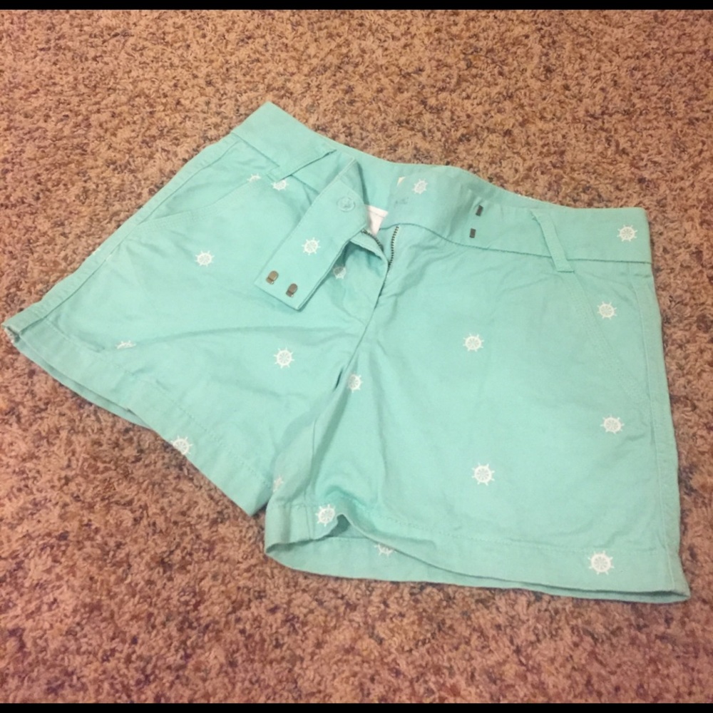 J.Crew chino shorts mint
