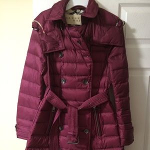 Burberry Brit Goose Down Puffer Jacket size M