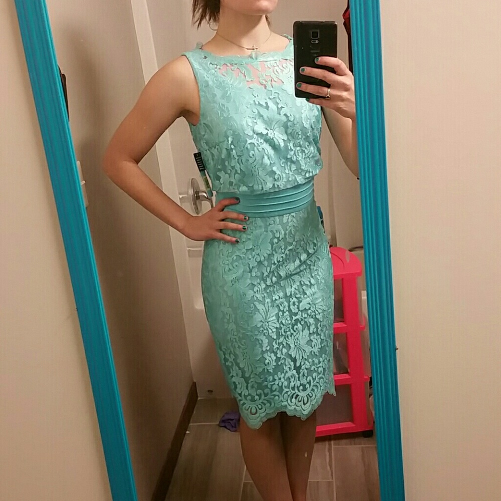 Antonio melani turquoise dress