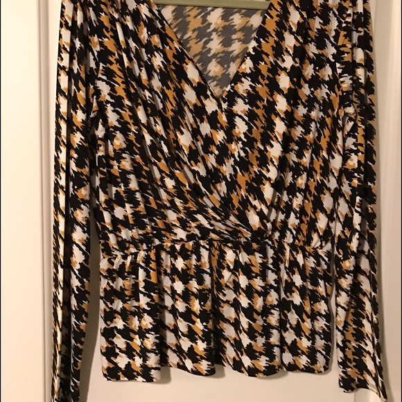 Tops - Checkered blouse