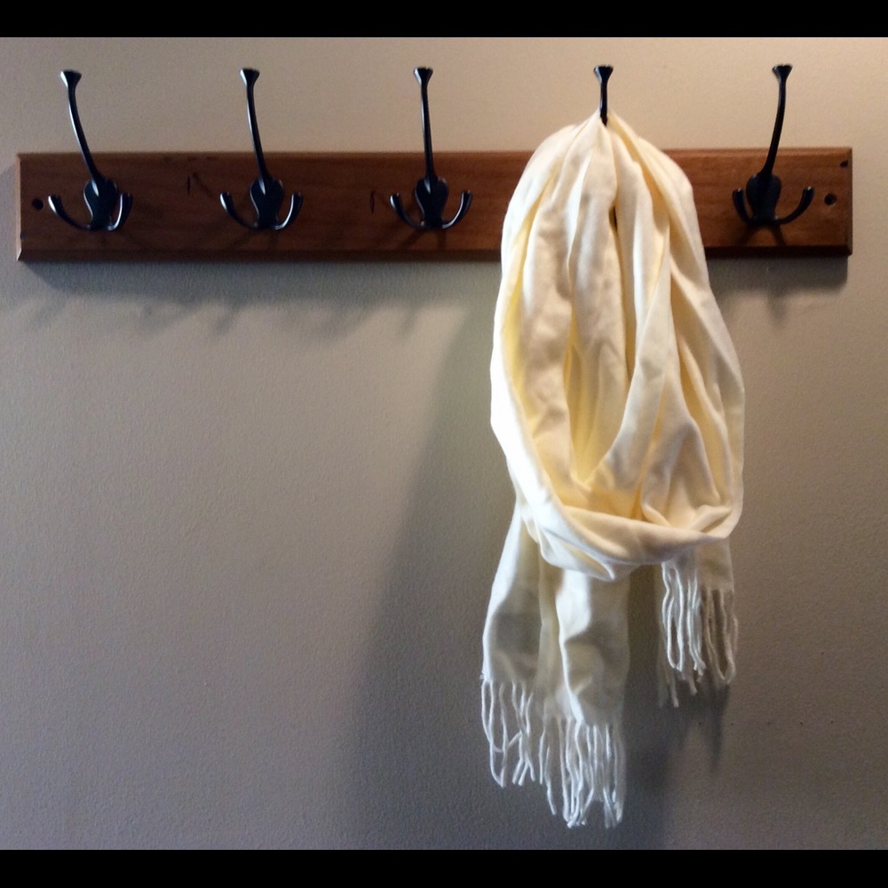 Cream Ivory Soft Scarf
