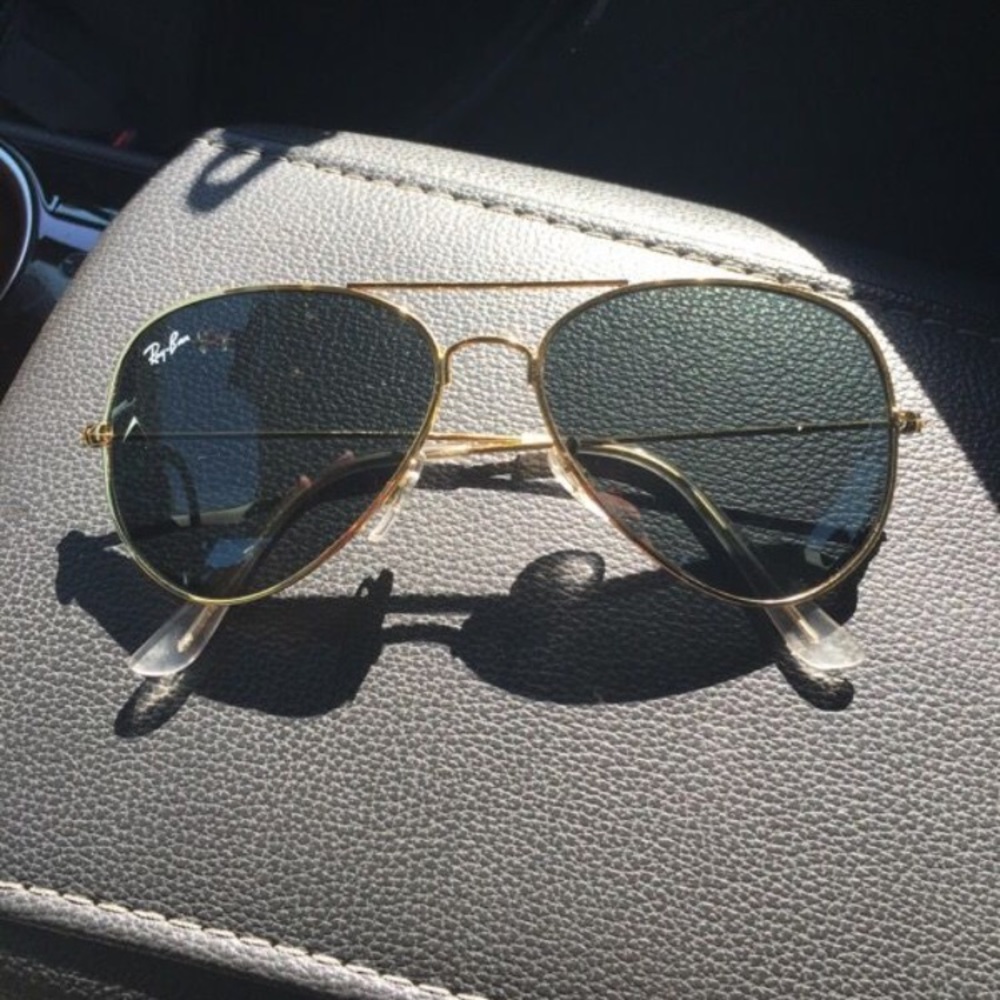 Ray-Ban aviator sunglasses