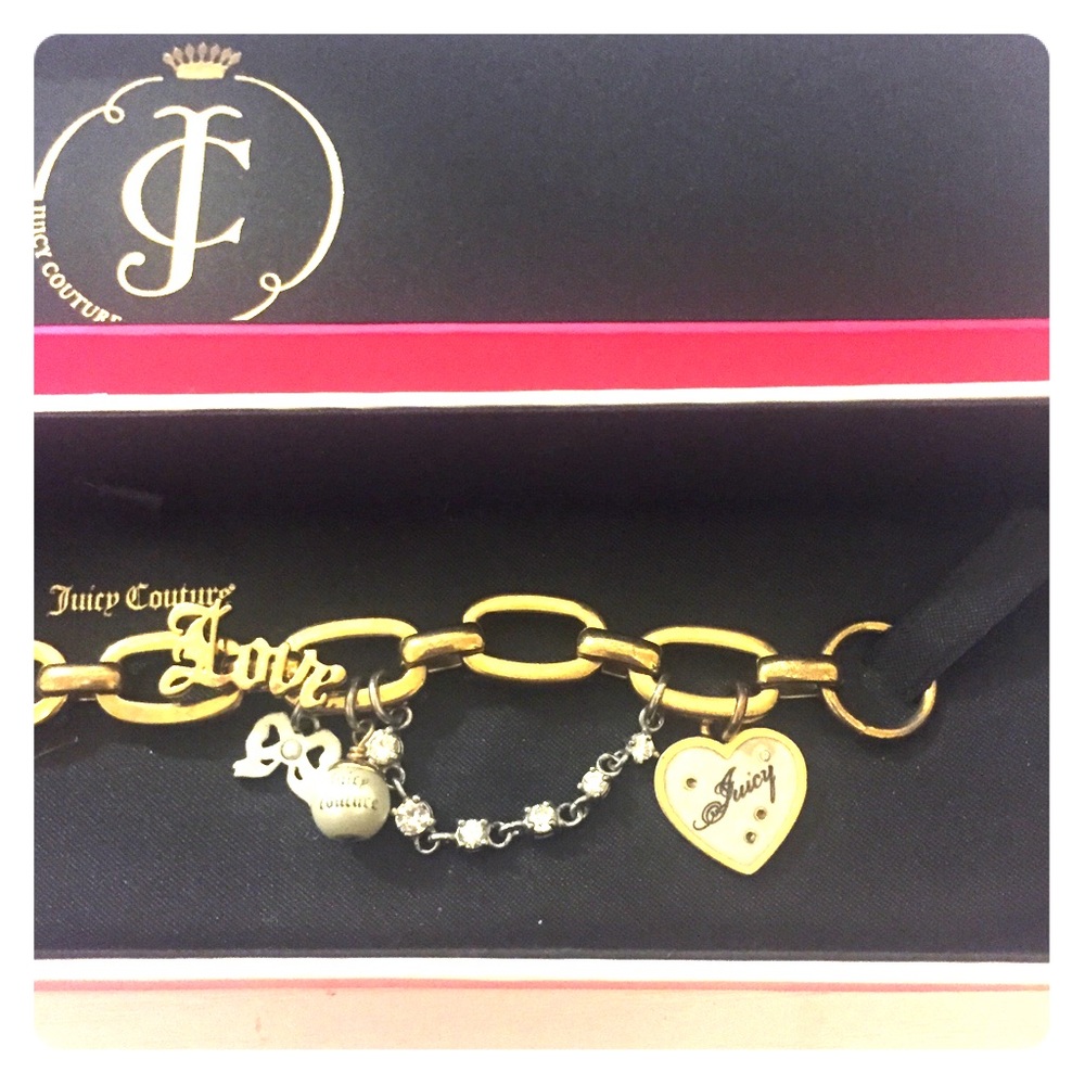 Juicy couture charm bracelet