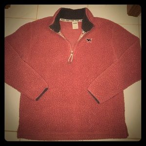 PINK by Victoria's Secret quarter zip sweatshirt