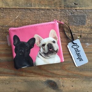 Frenchie Coin Purse