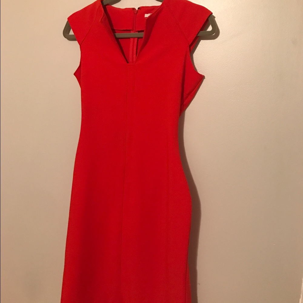 Red stretch quality fabric.Used from work to play