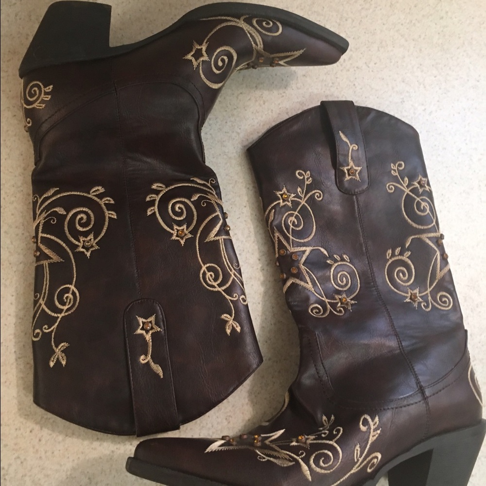 Brand new cowboy boots!