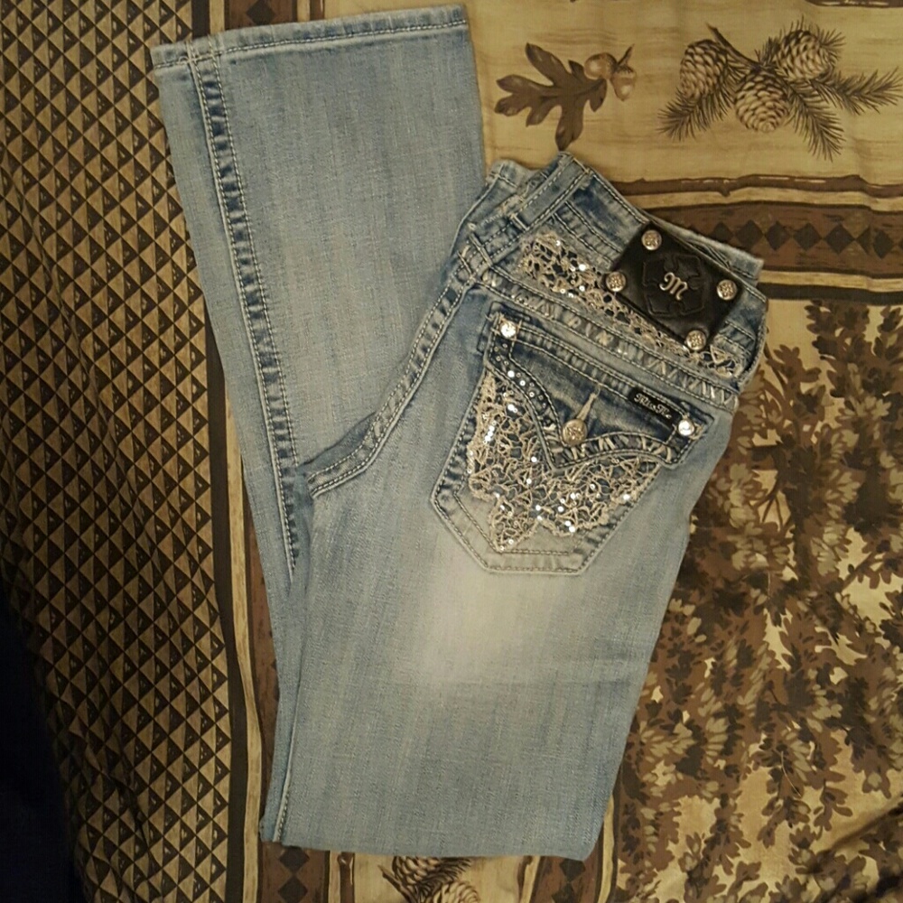 Miss me light wash jeans